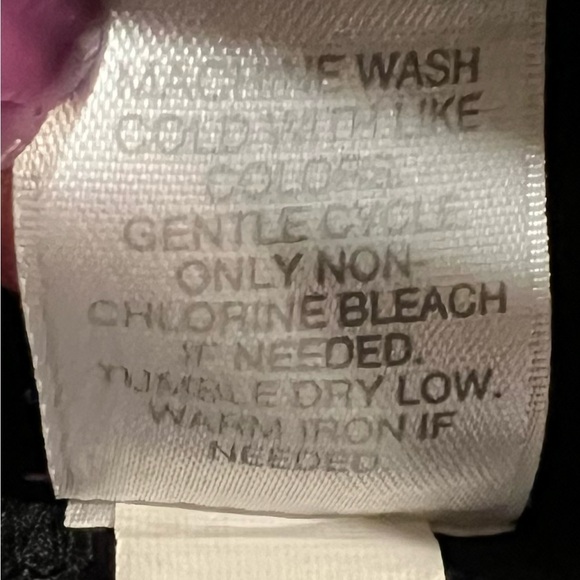 J. Jill black velour pants size 14 - Picture 7 of 7